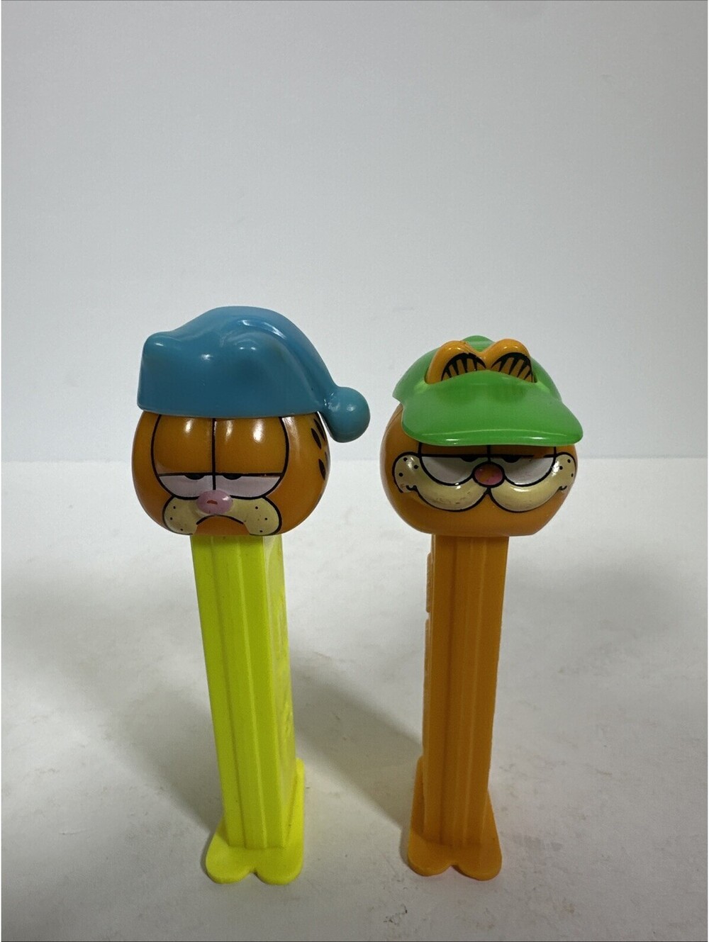 Vintage 90s Garfield PEZ Dispensers Set of 2